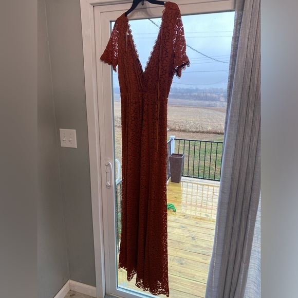 Beautiful NWT Baltic Born women’s burnt orange dress/bridesmaid dress. - Picture 3 of 3